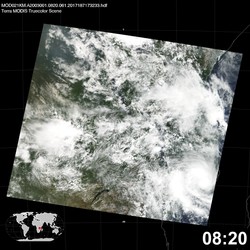 Level 1B Image at: 0820 UTC