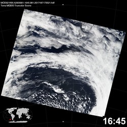 Level 1B Image at: 1645 UTC