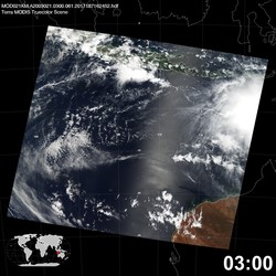 Level 1B Image at: 0300 UTC