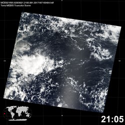 Level 1B Image at: 2105 UTC