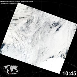 Level 1B Image at: 1045 UTC