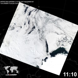 Level 1B Image at: 1110 UTC