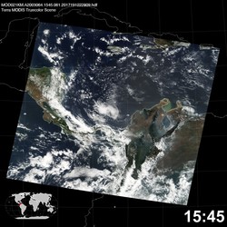 Level 1B Image at: 1545 UTC