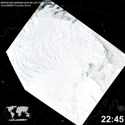 Level 1B Image at: 2245 UTC