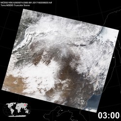 Level 1B Image at: 0300 UTC