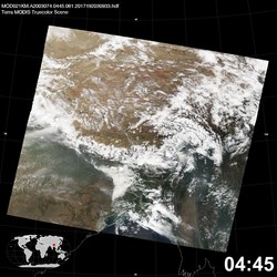 Level 1B Image at: 0445 UTC