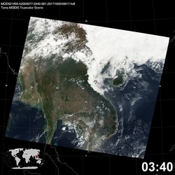 Level 1B Image at: 0340 UTC