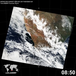 Level 1B Image at: 0850 UTC