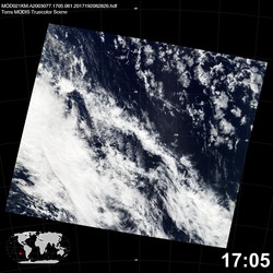 Level 1B Image at: 1705 UTC