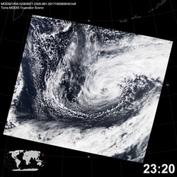 Level 1B Image at: 2320 UTC