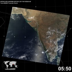 Level 1B Image at: 0550 UTC