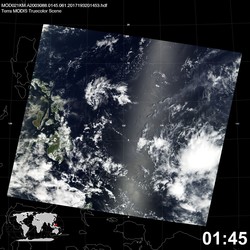 Level 1B Image at: 0145 UTC