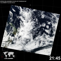 Level 1B Image at: 2145 UTC