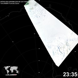 Level 1B Image at: 2335 UTC