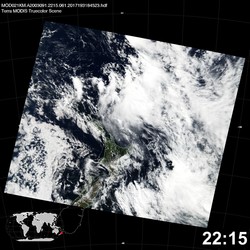 Level 1B Image at: 2215 UTC