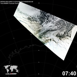 Level 1B Image at: 0740 UTC