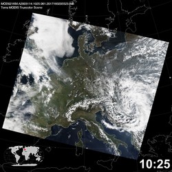 Level 1B Image at: 1025 UTC