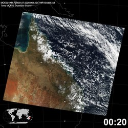 Level 1B Image at: 0020 UTC