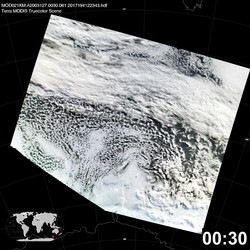 Level 1B Image at: 0030 UTC