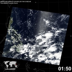 Level 1B Image at: 0150 UTC