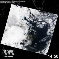 Level 1B Image at: 1450 UTC