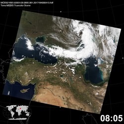 Level 1B Image at: 0805 UTC