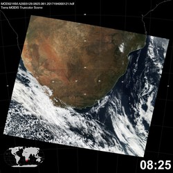 Level 1B Image at: 0825 UTC