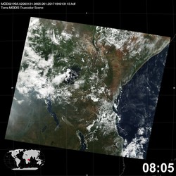 Level 1B Image at: 0805 UTC