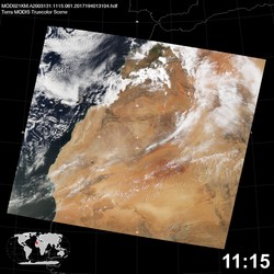 Level 1B Image at: 1115 UTC