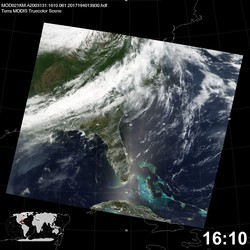 Level 1B Image at: 1610 UTC