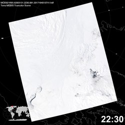 Level 1B Image at: 2230 UTC