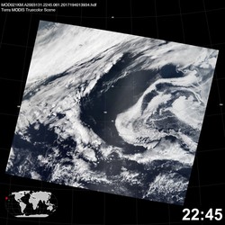 Level 1B Image at: 2245 UTC