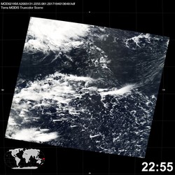 Level 1B Image at: 2255 UTC