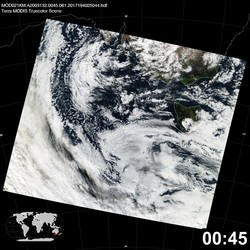 Level 1B Image at: 0045 UTC