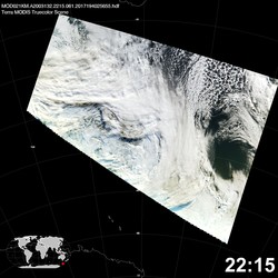 Level 1B Image at: 2215 UTC