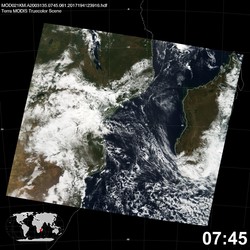 Level 1B Image at: 0745 UTC