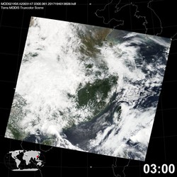 Level 1B Image at: 0300 UTC