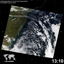 Level 1B Image at: 1310 UTC