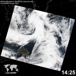 Level 1B Image at: 1425 UTC