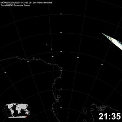 Level 1B Image at: 2135 UTC