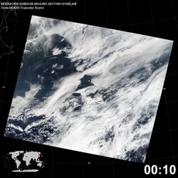 Level 1B Image at: 0010 UTC