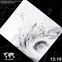 Level 1B Image at: 1310 UTC