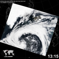 Level 1B Image at: 1315 UTC