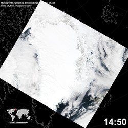 Level 1B Image at: 1450 UTC