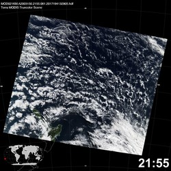 Level 1B Image at: 2155 UTC