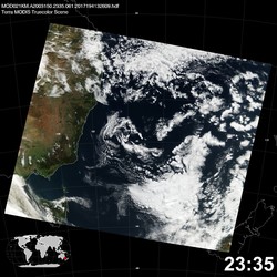 Level 1B Image at: 2335 UTC