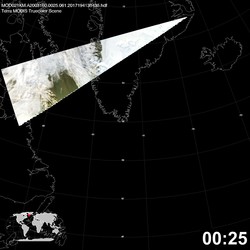 Level 1B Image at: 0025 UTC