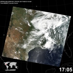 Level 1B Image at: 1705 UTC