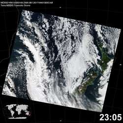 Level 1B Image at: 2305 UTC