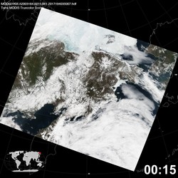 Level 1B Image at: 0015 UTC